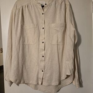 Aerie Roll With It Lightweight Fleece Shirt